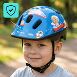 Kinderfahrradhelm Meteor KS06 XS 44-48 cm Space