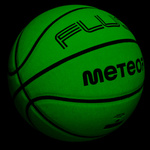 Basketball Meteor Fluo weiß/neon grün 7