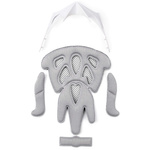 Fahrradhelm Meteor MV29 Drizzle L 58-61 cm weiß/grau/mint