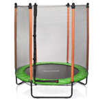 Trampolin für Kinder Meteor TRP-60 140 cm orange/grün