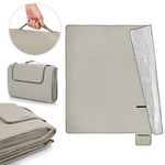 Picknickdecke Meteor 2XL 200x200 cm grau-beige