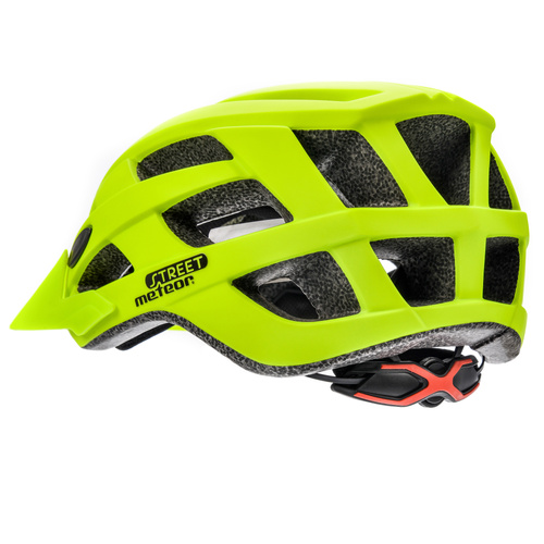 Meteor Street Fahrradhelm M 55-58 cm neongelb
