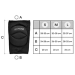 Meteor Knieschützer L schwarz