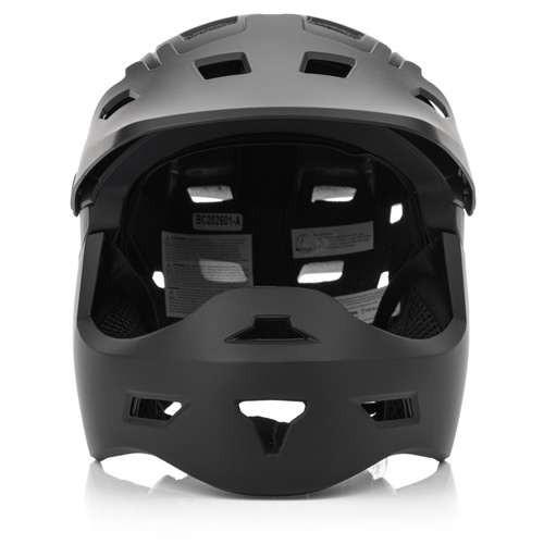 Fullface-Fahrradhelm Meteor Hydra M 55-58 cm schwarz