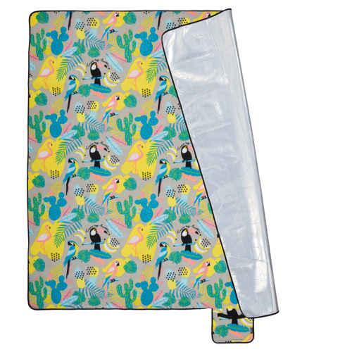 Picknickdecke Meteor 2XL 200x200 cm Tropen