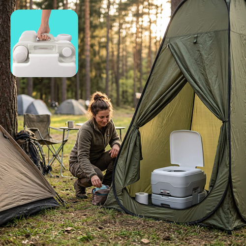 Tragbare Toilette Meteor 10 l