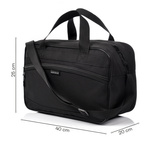 Sporttasche Meteor Lokman 20 l schwarz