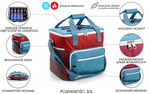 Thermotasche Meteor Frosty 30 l gelb/marine