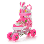 Inlineskates 4-in-1 Meteor für Kinder XS 25-28 Bunny