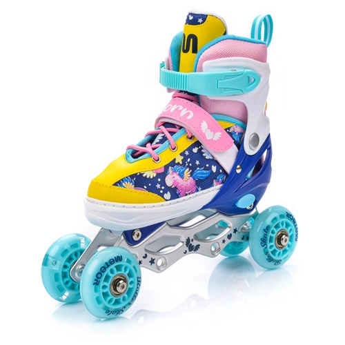 Inlineskates 4-in-1 Meteor L 38-41 Unicorn