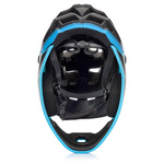 Fullface-Fahrradhelm Meteor Hydra M 55-58 cm schwarz/blau