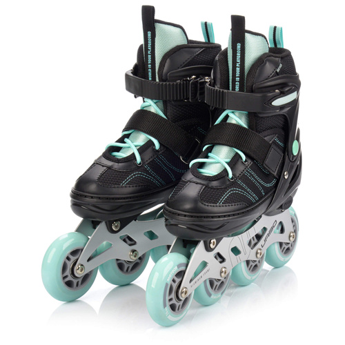 Inlineskates Meteor M 34-37 Urbo schwarz/minzfarben