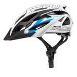 Fahrradhelm Meteor Gruver S 52-56 cm blau/schwarz/weiß