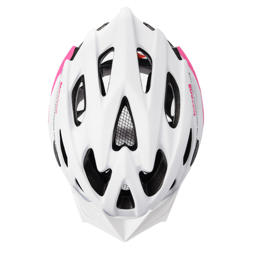 Fahrradhelm Meteor MV29 Drizzle XL 61-63 cm weiß/pink
