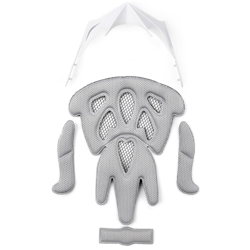 Fahrradhelm Meteor MV29 Drizzle M 55-58 cm weiß/pink