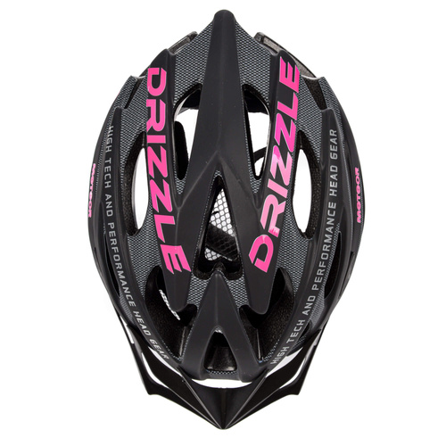 Fahrradhelm Meteor MV29 Drizzle L 58-61 cm schwarz/rosa
