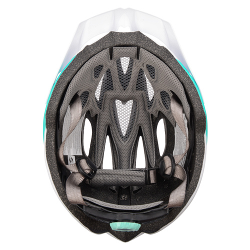 Fahrradhelm Meteor Ovlo M 55-58 cm weiß/mintgrün