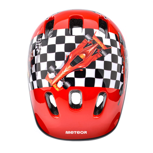 Kinderfahrradhelm Meteor KS06 XS 44-48 cm Race Team