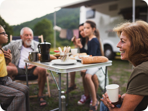 Meteor Pesta klapptisch mit stühlen