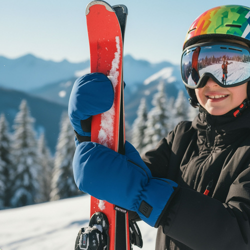 Winterhandschuhe Meteor Orel XS dunkelblau/schwarz