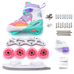Inlineskates 4-in-1 Meteor S 30-33 Cream