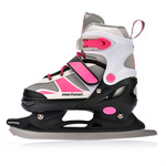 Meteor 2in1 Rollschuhe S 30-33 rosa/grau