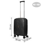 Swissbags Lava Handkoffer 55 cm schwarz