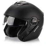 Motorradhelm Meteor Hekato L 59-60 cm schwarz