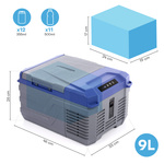 Kompressor-Kühlschrank Meteor NL9