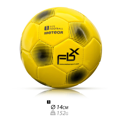 Fußball Meteor FBX 1 neongelb
