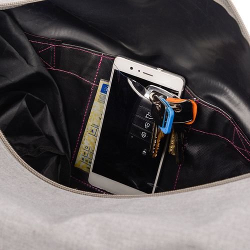 Fitness Tasche Meteor Siggy 25 l lila/grau