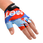 Fahrradhandschuhe Meteor Kids S Map blau