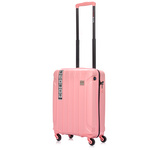 SwissBags Touristenkabinenkoffer 55cm Pink