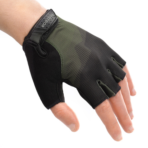 Fahrradhandschuhe Meteor MX21 XL schwarz/dunkelgrün