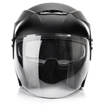 Motorradhelm Meteor Hekato L 59-60 cm schwarz