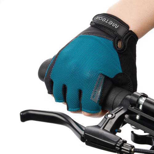 Fahrradhandschuhe Meteor MX51 S schwarz/blau