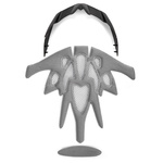 Fahrradhelm Meteor Gruver L 58-61 cm weiß/grün