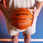 Basketball Meteor Layup 5 orange