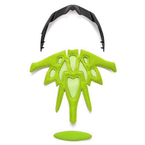 Fahrradhelm Meteor Marven S 52-56 cm schwarz/grün