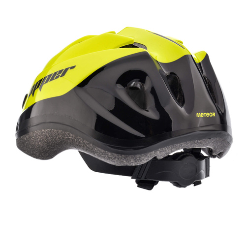 Kinderfahrradhelm Meteor KS07 S 48-52 cm Apper gelb