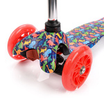 Dreirad-Roller mit geführten Rädern Meteor Tucan Dinosaurier