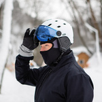 Skihelm Meteor Glide M 55-58 cm weiß