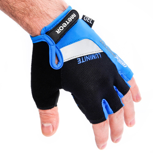 Fahrradhandschuhe Meteor Gel GX30 XXL blau