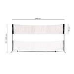 Badmintonnetz Meteor 5.1x2.2 m