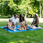 Picknickdecke Meteor 150x190 cm blau