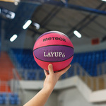 Basketball Meteor Layup 6 rosa/violett