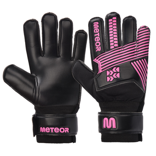 Meteor Catch goalkeeper gloves 4 black/pink
