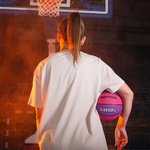 Basketball Meteor Layup 4 rosa/violett