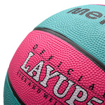 Basketball Meteor Layup 5 rosa/blau