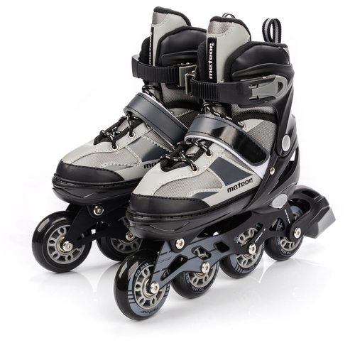 Meteor Rollerskates M 34-37 grau